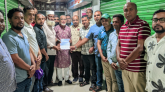 কুলাউড়ার পাবলিক লাইব্রেরি দৃশ্যমান করার দাবিতে এমপি’র কাছে স্মারকলিপি।