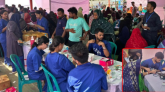 কুলাউড়ায় মা এক্সপ্রেস ক্যাম্পে চার শতাধিক গর্ভবতী মায়ের চিকিৎসাসেবা।