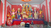 আজ শারদীয় দুর্গোৎসবের বিজয়া দশমী। কুলাউড়া’র মণ্ডপে মণ্ডপে বিষাদের সুর।